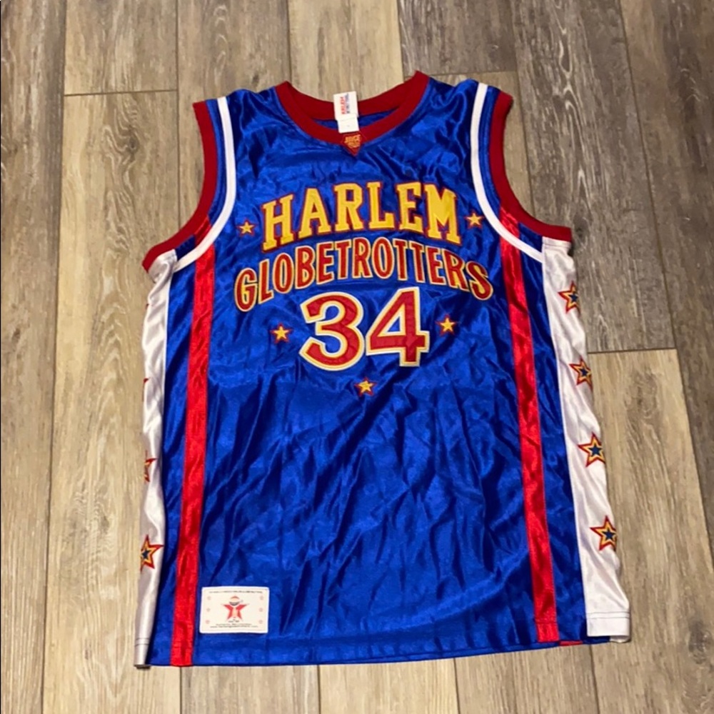 Harlem Globetrotters #34 “thunder” jersey